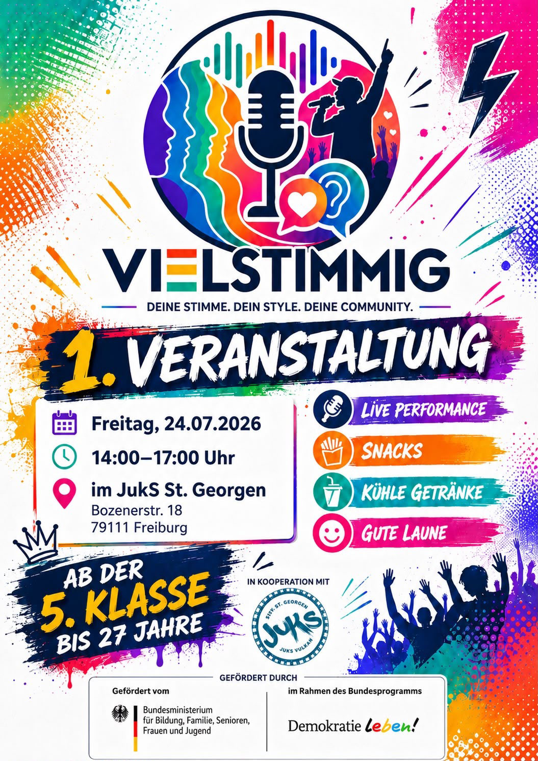 Vielstimmig Veranstaltung